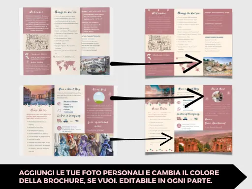 depliant per casa vacanze