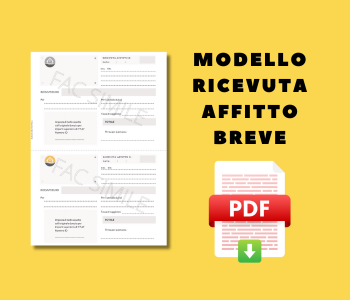 esempio fattura booking