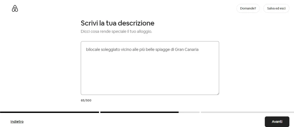 airbnb iscrizione