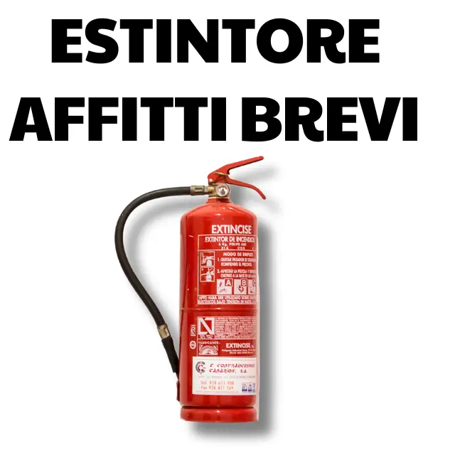 Estintore casa vacanze