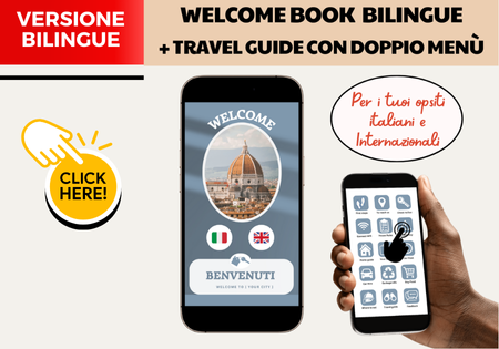libro di benvenuto B&B