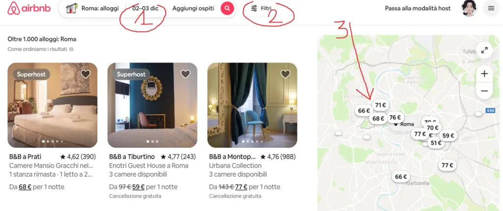 simulatore airbnb