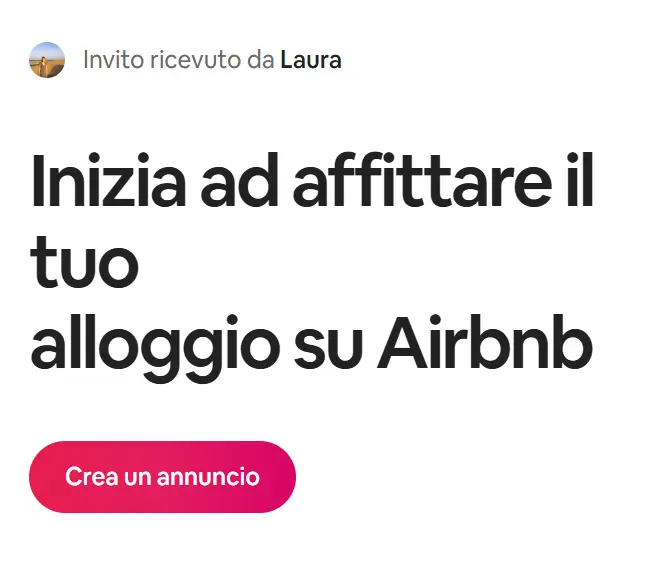 airbnb registrazione struttura