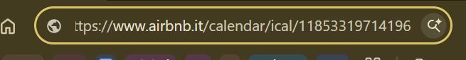 calendario Airbnb
